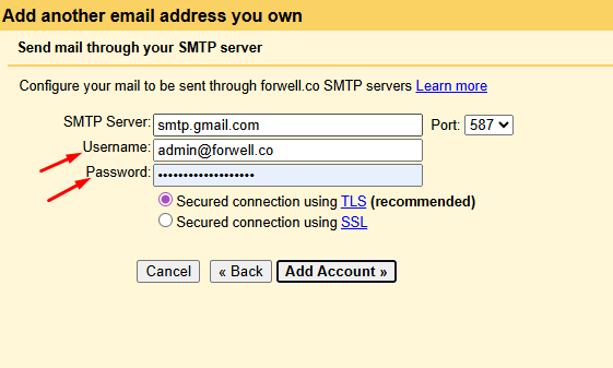 Gmail Send As screenshot 4