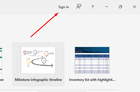 Office Sign In screenshot 2