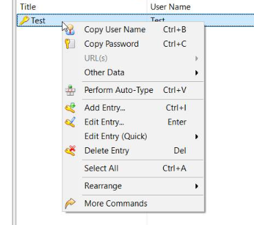 Onboarding Keepass screenshot 8
