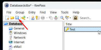 Onboarding Keepass screenshot 10