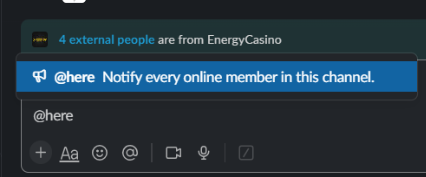 Slack screenshot 2