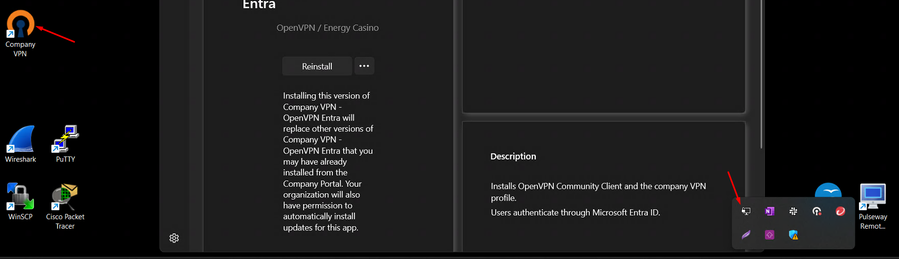OpenVPN installation screenshot 4